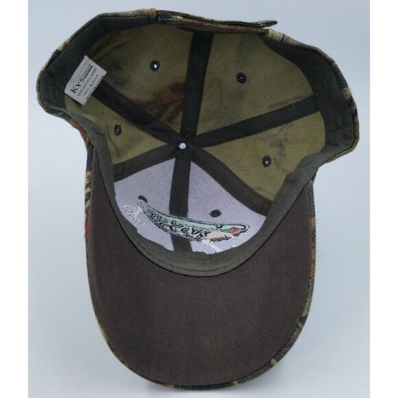 Bite Me Embroidered Fishing Lure Adjustable Camouflage Outdoor Baseball Hat Cap - Picture 7 of 10